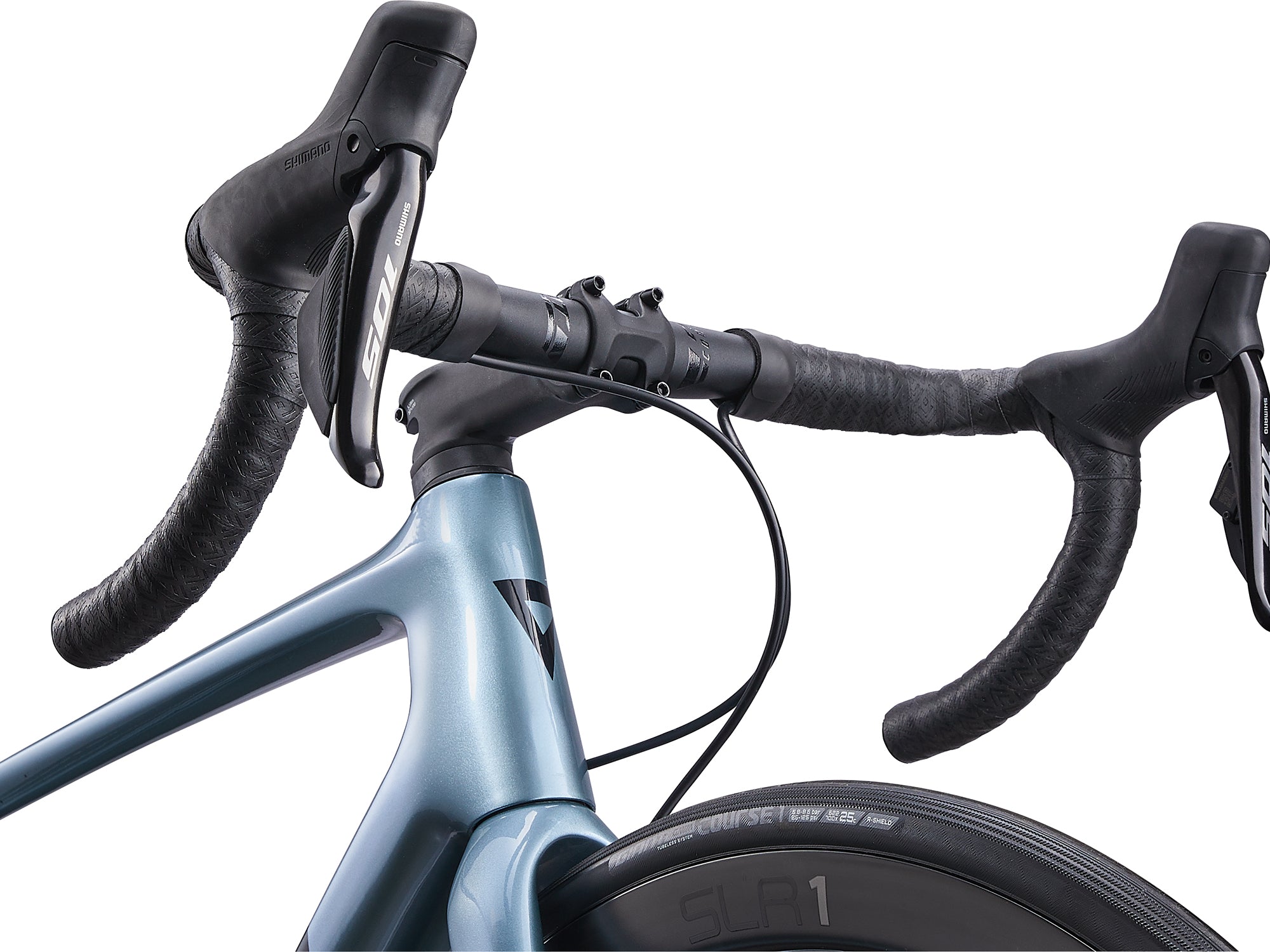 Kit Lumières Vélo USB Rechargeable Pour Giant TCR Advanced Pro Disc 2024 - Phare Avant & Feu Arrière, Résistant à La Pluie