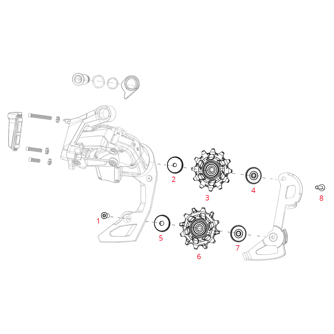 Sram RD Pulley Kit Rival AXS | Tay Junction