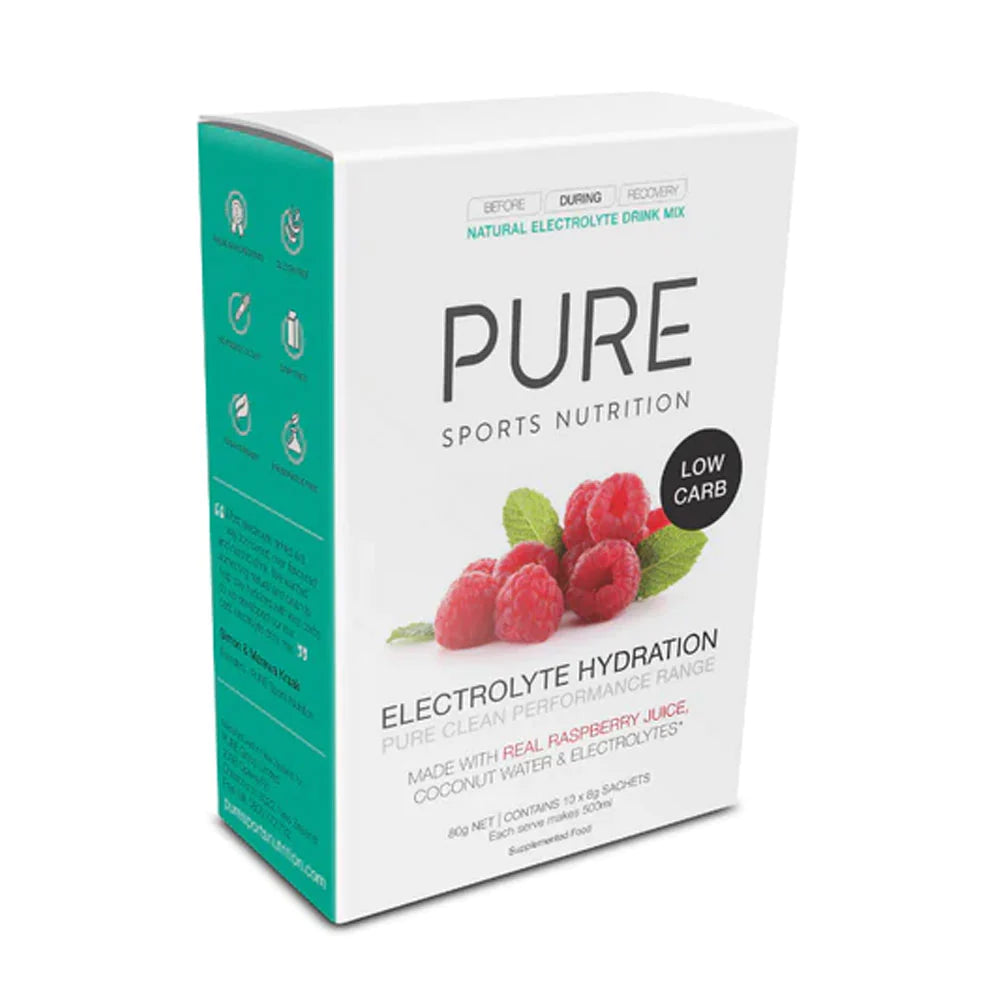 PURE ELECTROLYTE LOW CARB HYDRATION (6X10G)