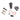 SRAM X01 EAGLE REAR DERAILLEUR B-BOLT AND LIMIT SCREW KIT