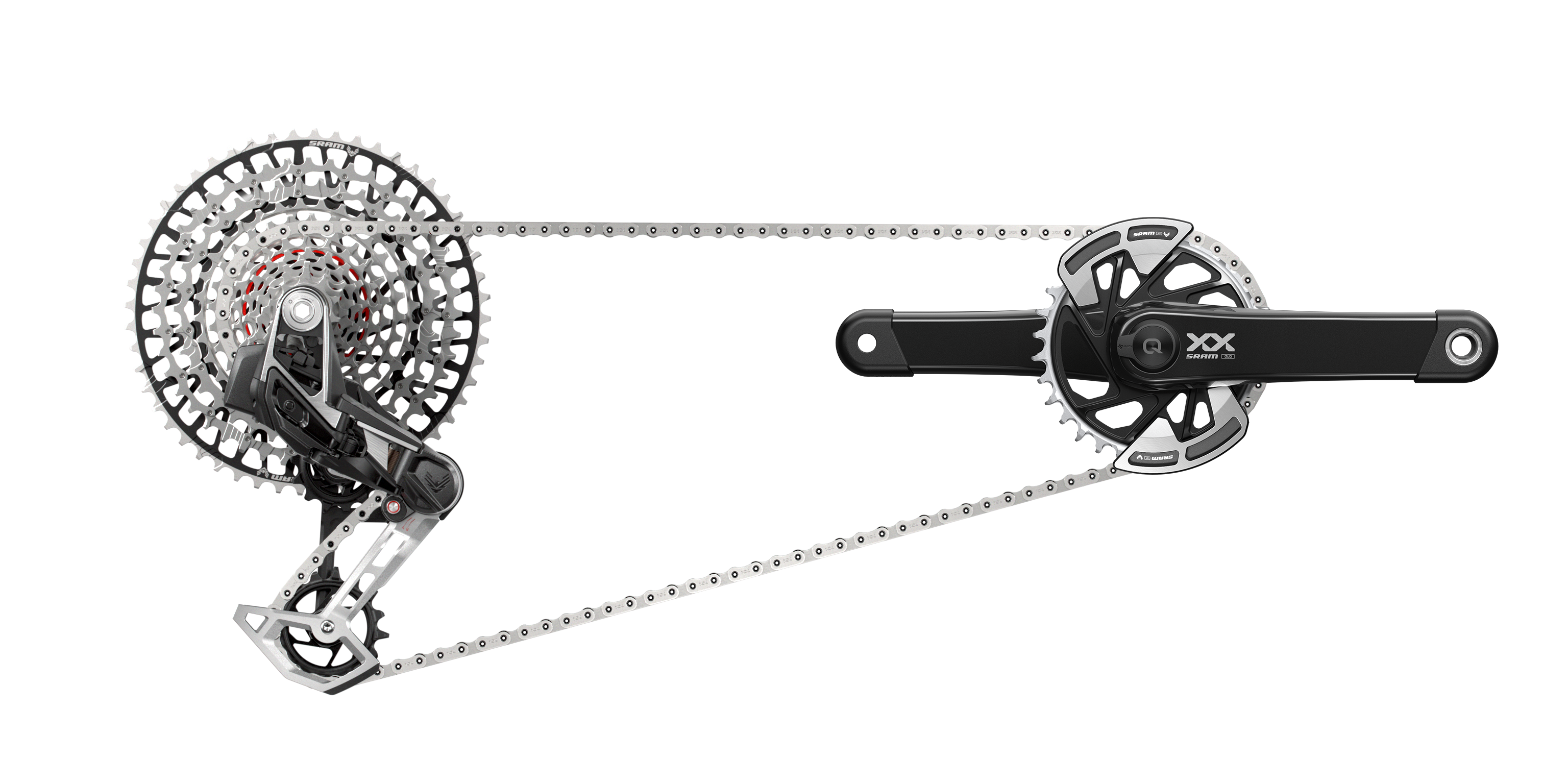 SRAM XX EAGLE T-TYPE AXS GROUPSET WITH POWER METER