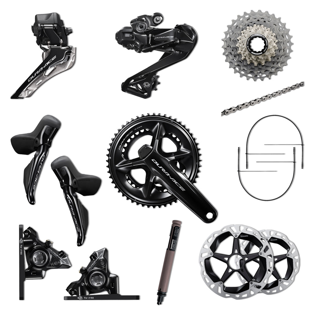 Shimano DURA-ACE R9270 Hydraulic Disc Groupset with Power Meter | Tay ...