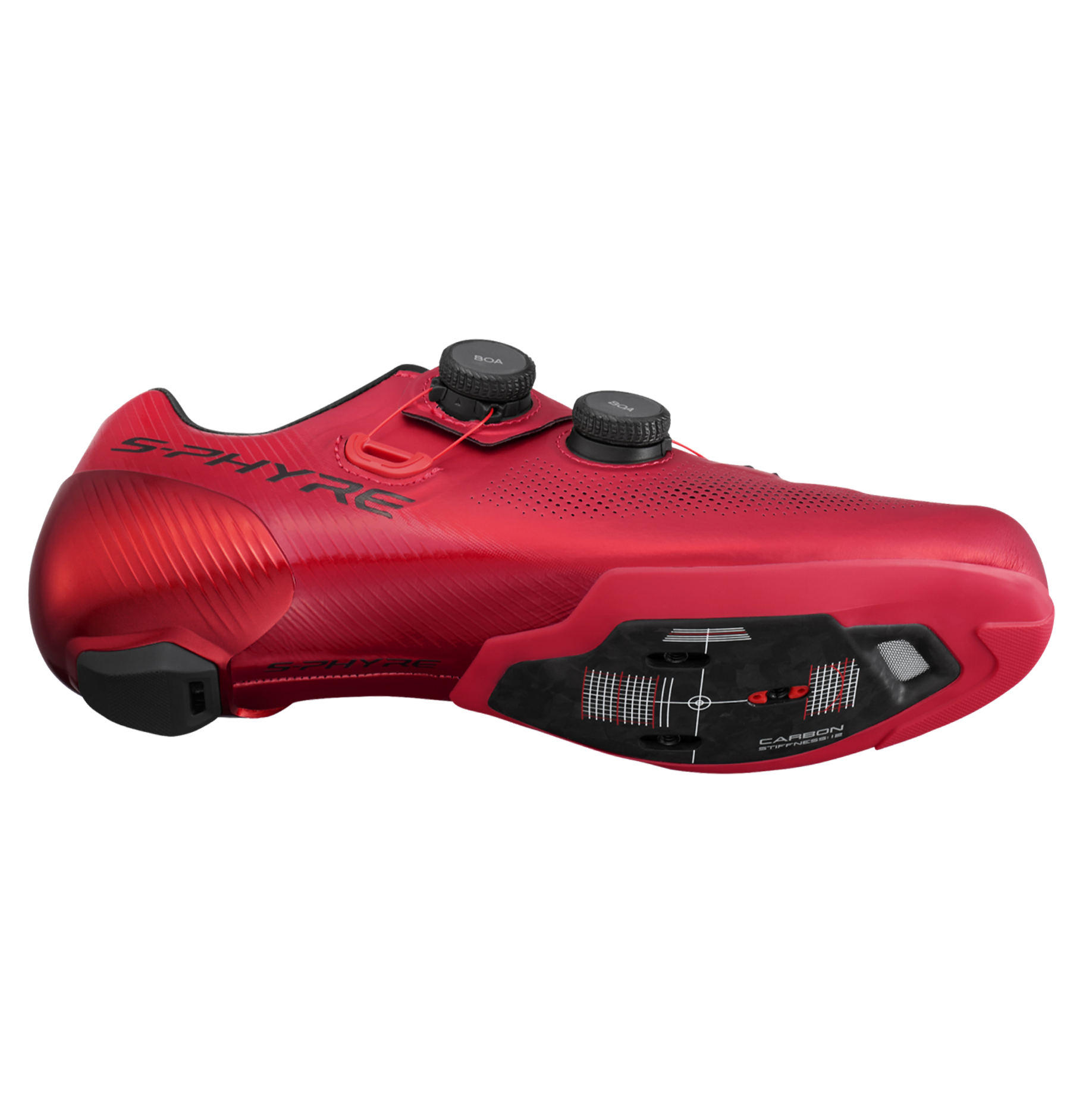 Red 2025 shimano cleats