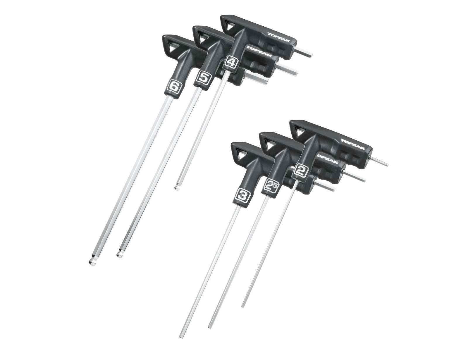 TOPEAK T-HANDLE DUOHEX WRENCH SET